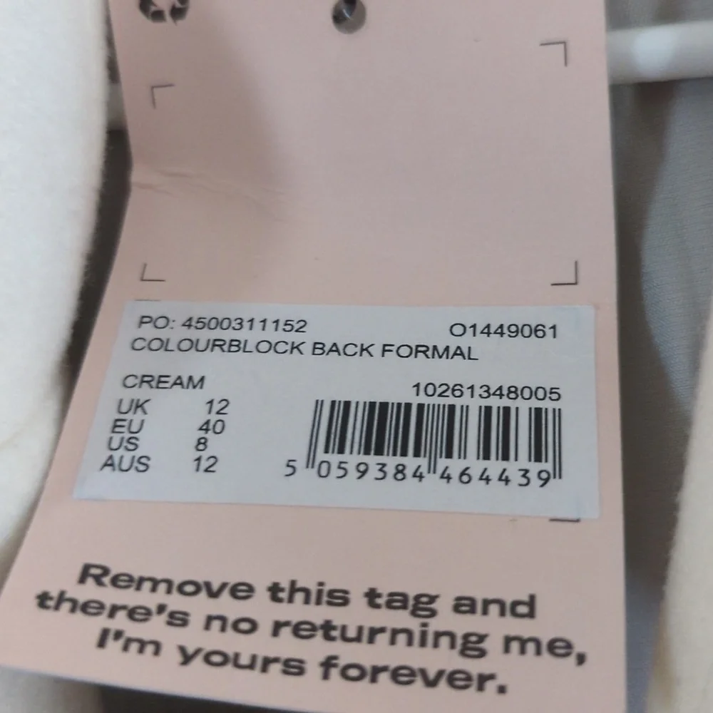 Missguided Black and White Coat - Picture 4 of 4